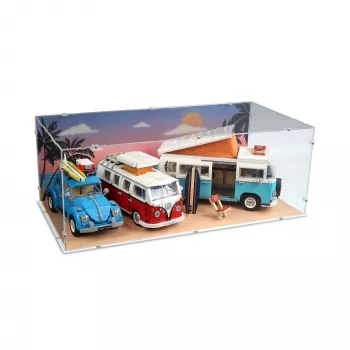 10279 VW T2 Camper Van Extended Display Case