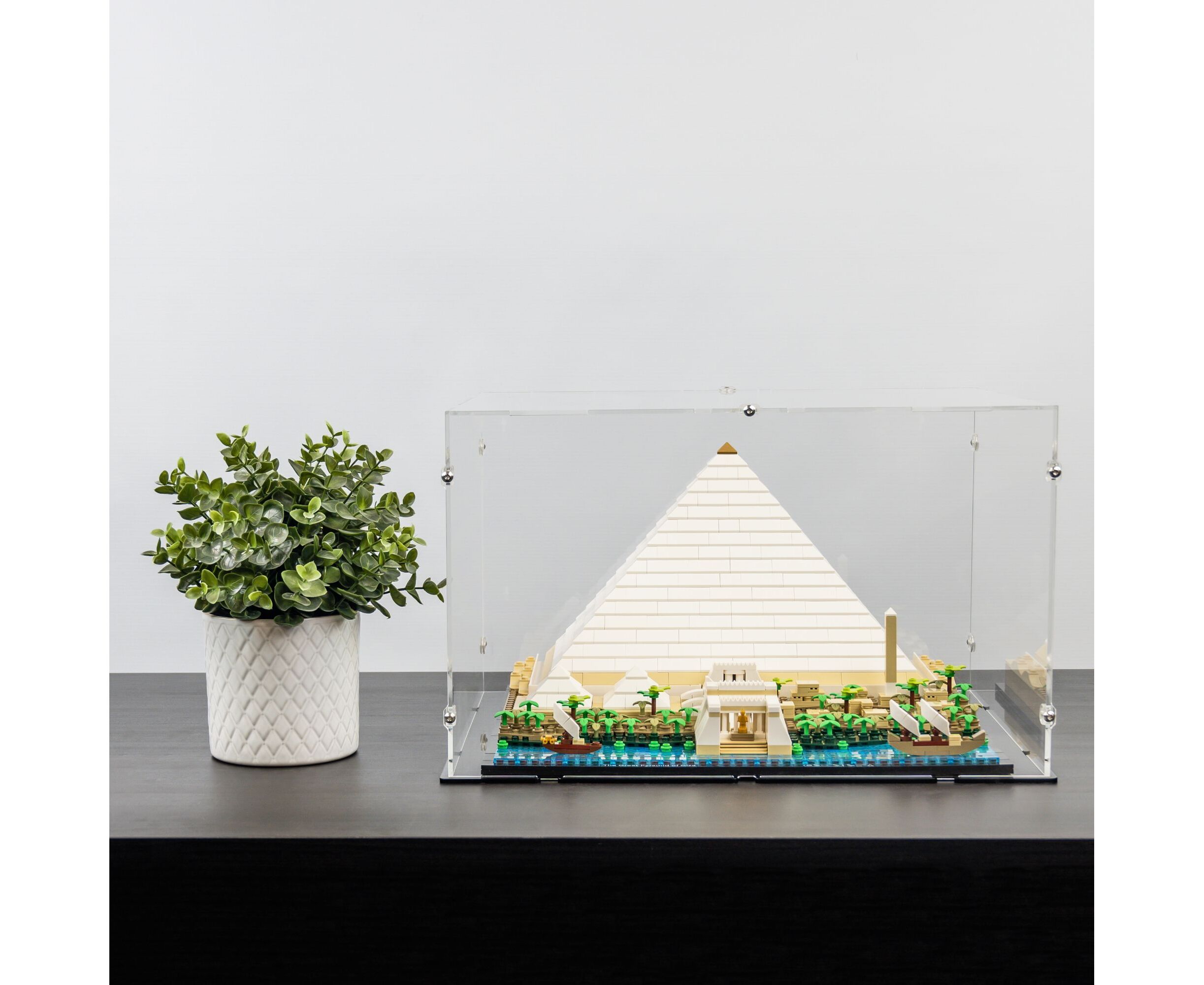 Acryl Vitrinen für Deine Lego Modelle-Lego 21058 Cheops-Pyramide