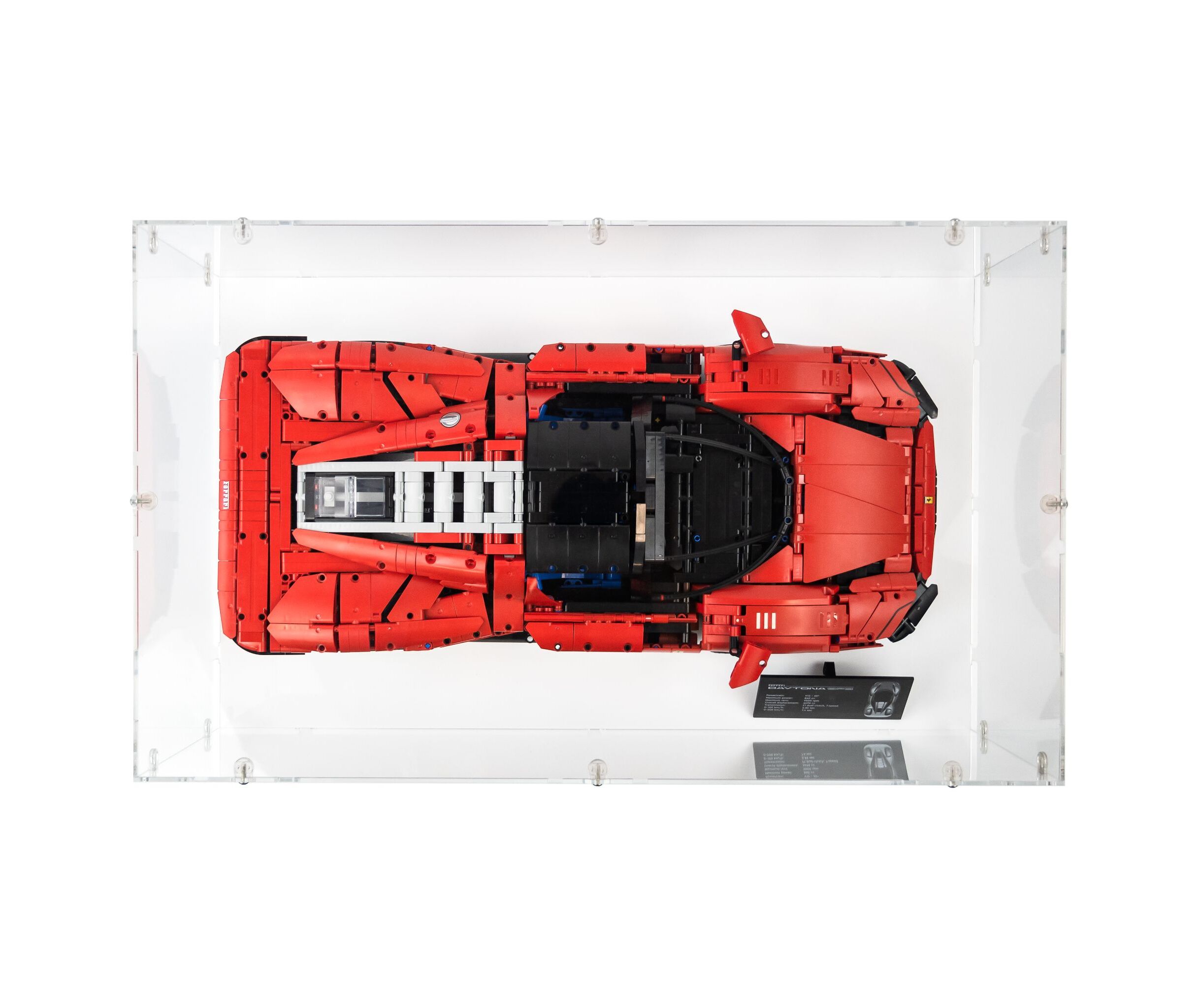 Vitrine Plexiglas pour LEGO® TECHNIC 42143 Ferrari Daytona SP3