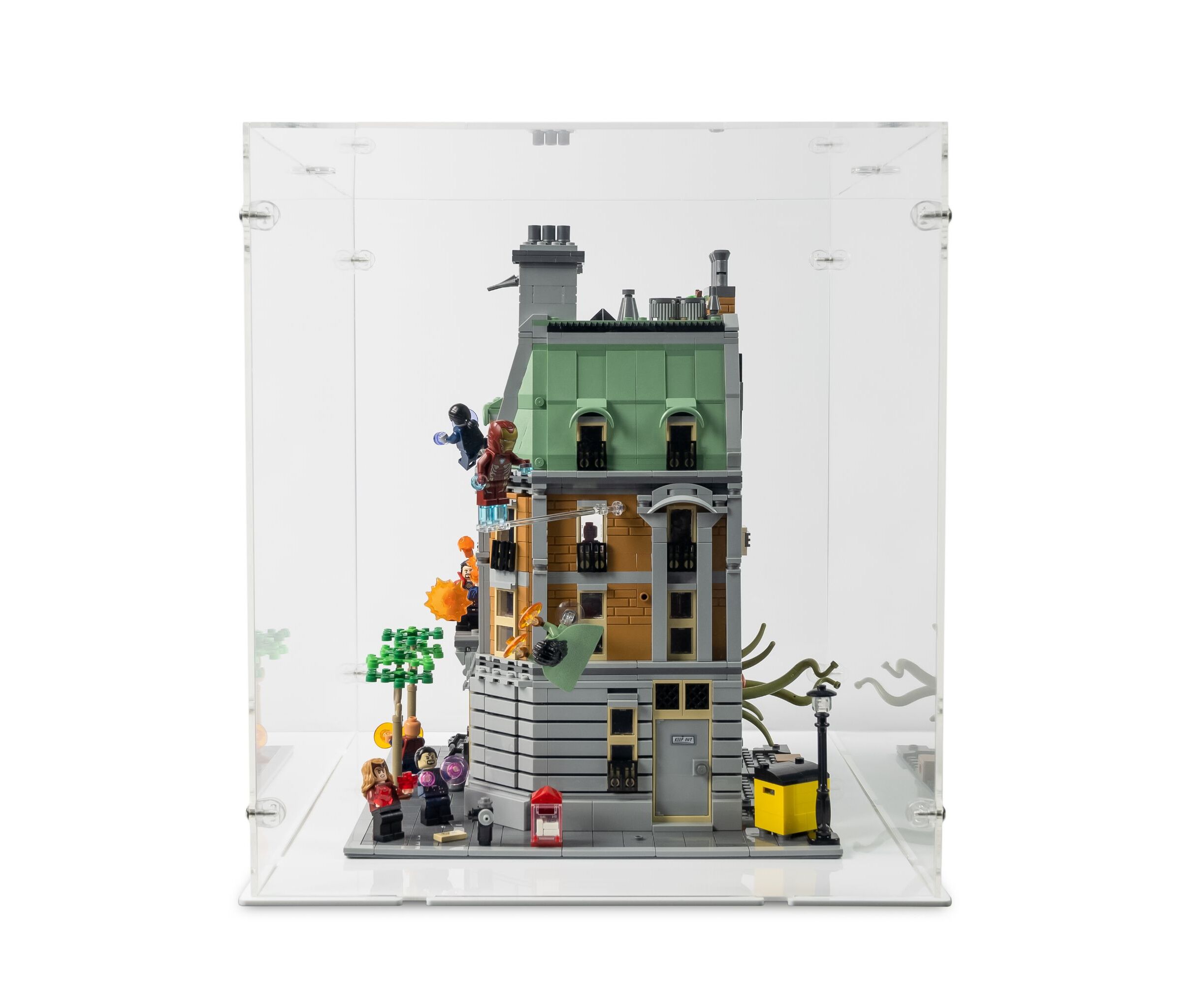 Vitrine en plexiglas® pour LEGO® Le Saint des Saints (76218)
