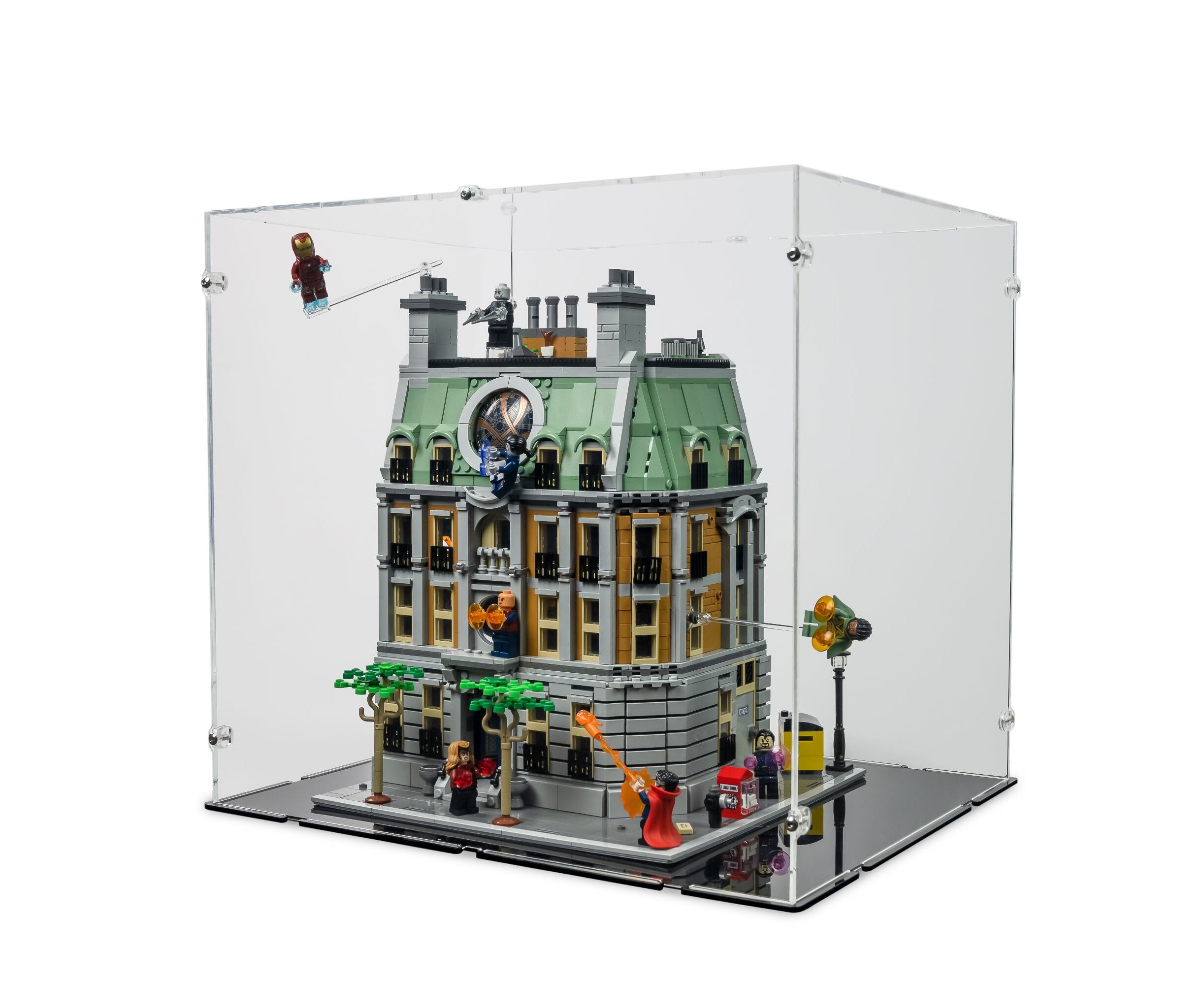 Vitrine en plexiglas® pour LEGO® Le Saint des Saints (76218)