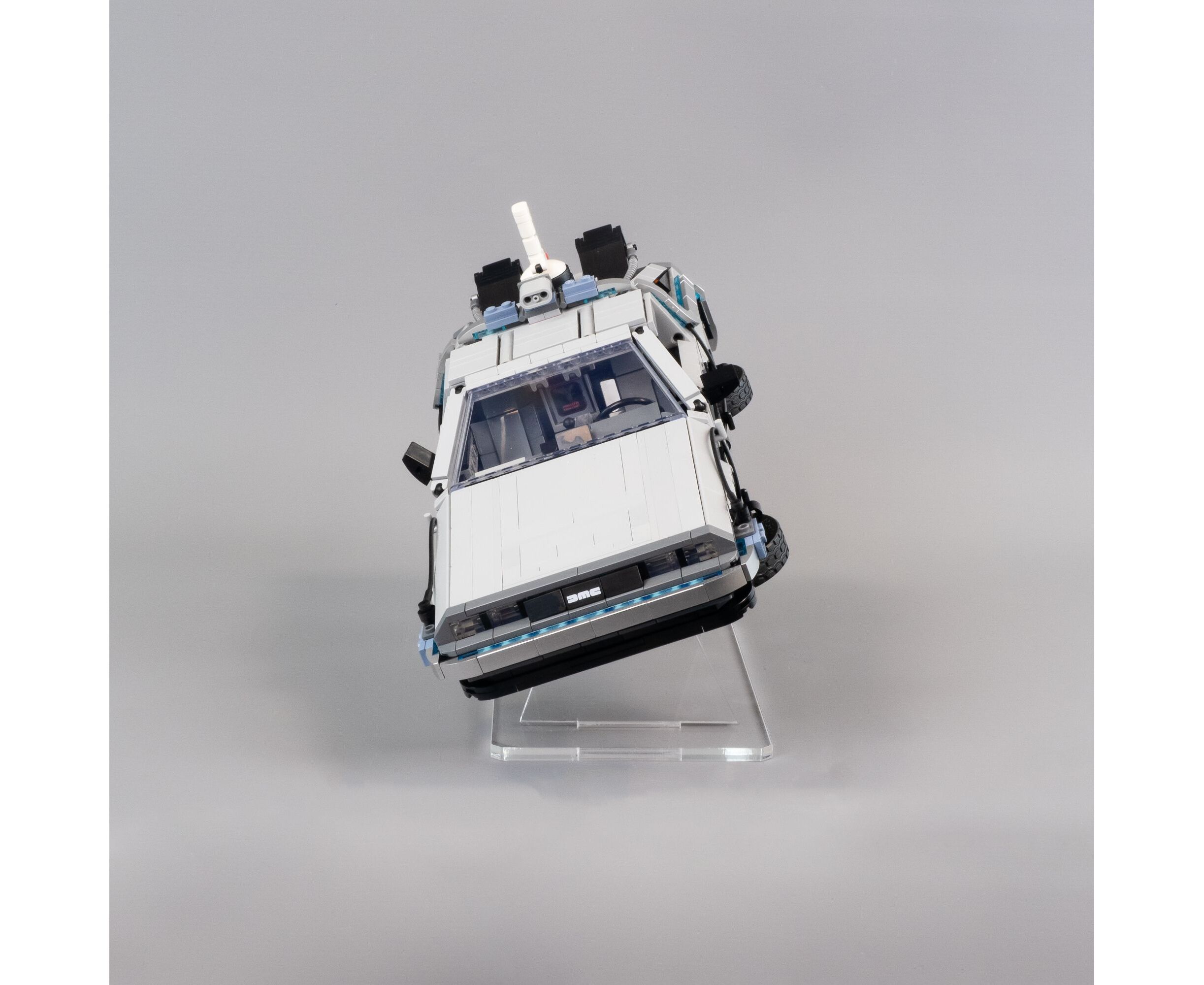 Acrylic Display Stand for the LEGO® Back to the Future Time Machine 10300