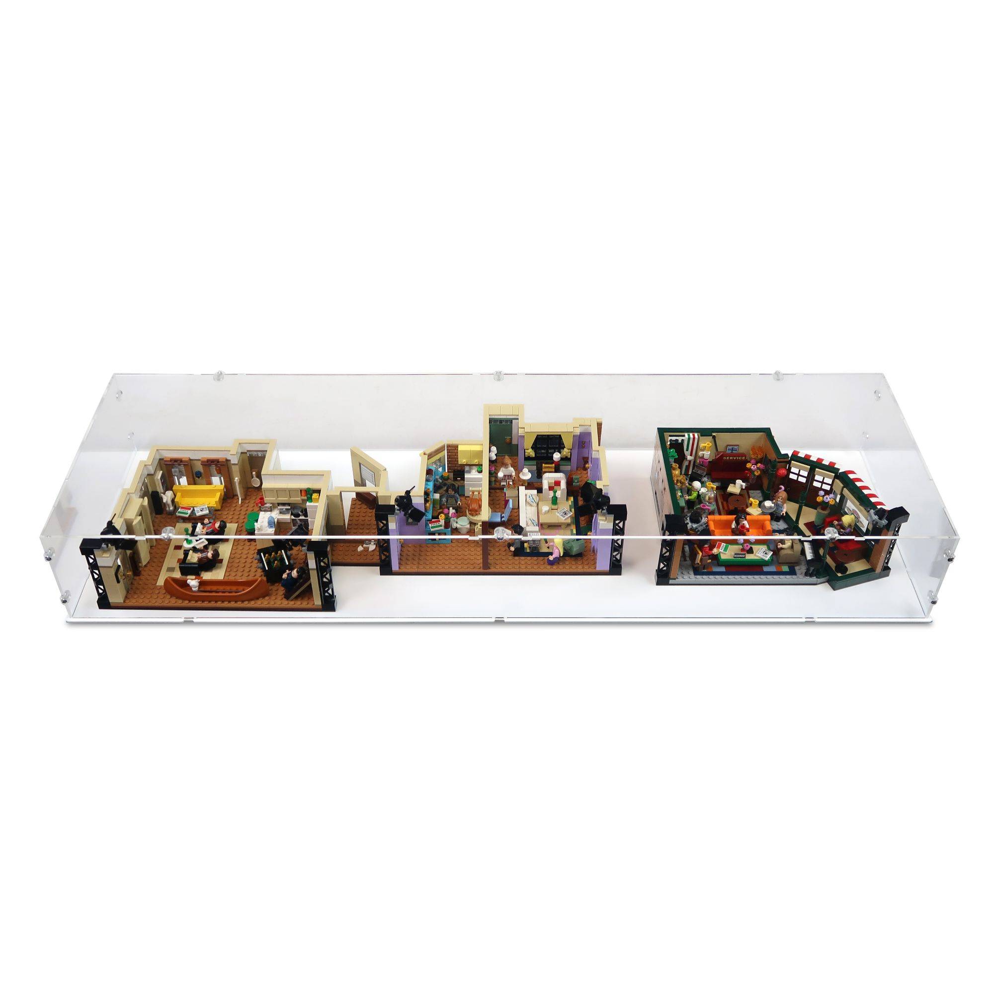 Vitrine en acrylique pour Lego 10292 The Friends Apartments, boîte