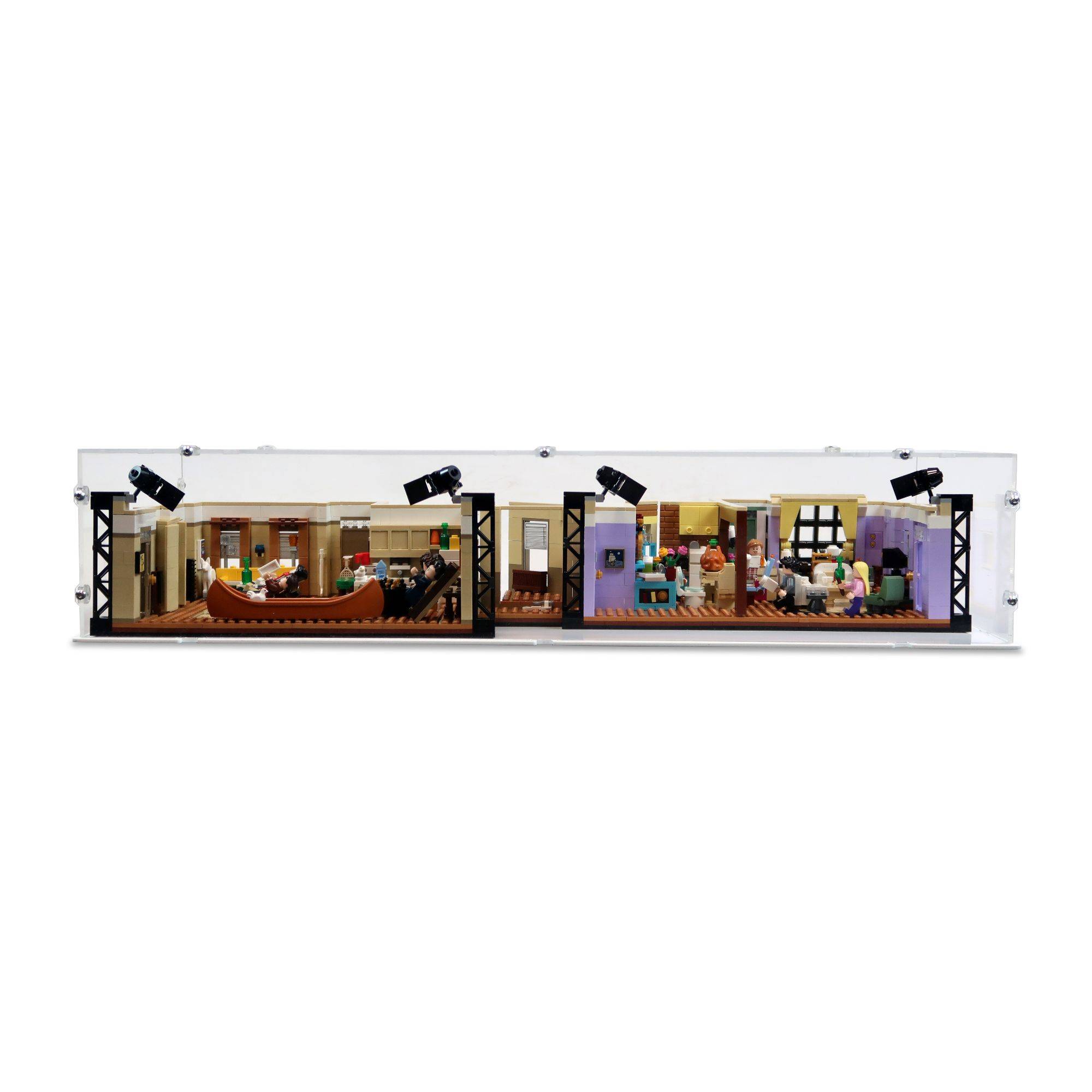 Vitrine en acrylique pour Lego The Friends Apartments 10292 (le