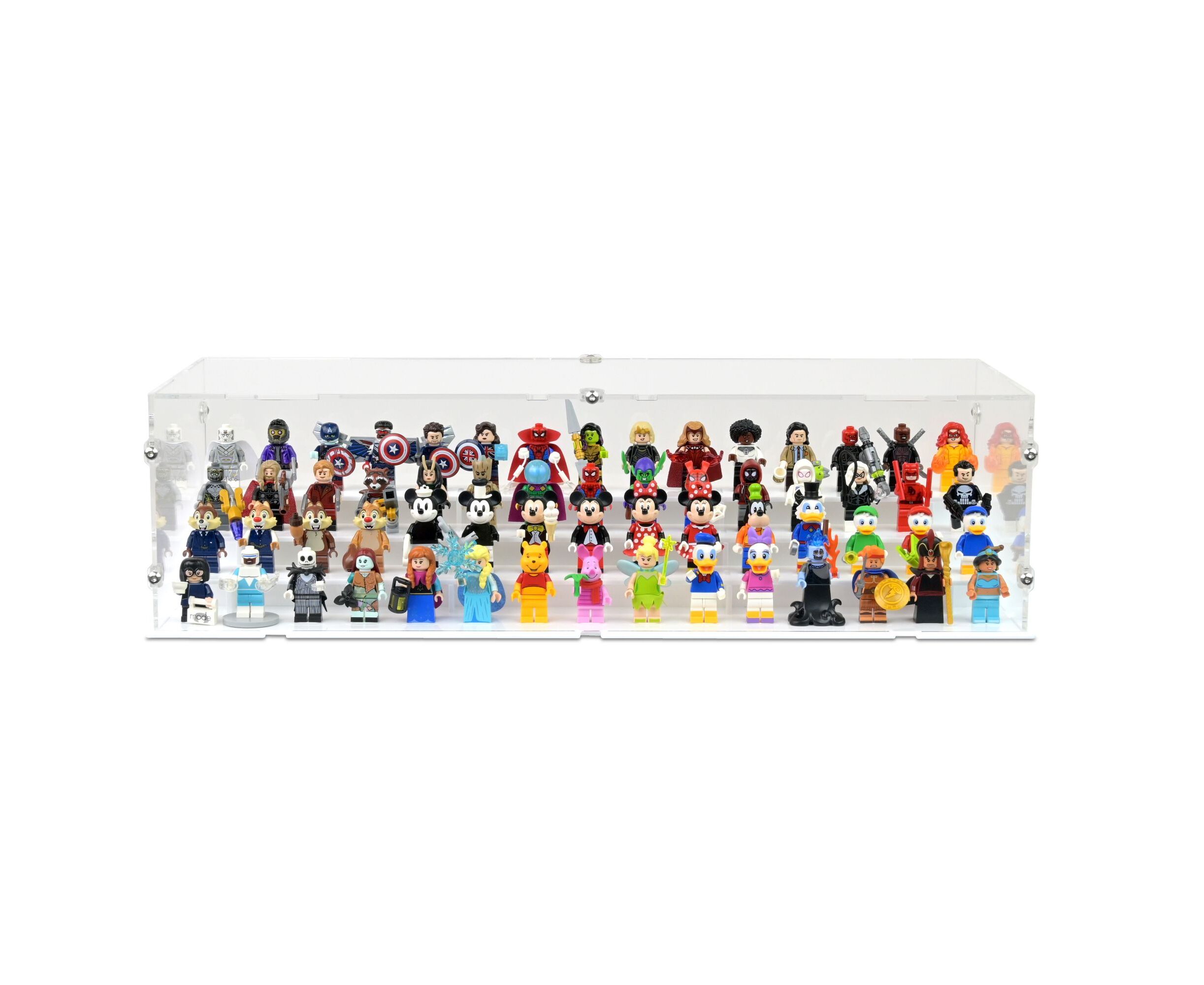 60 LEGO Minifigures Desktop Display Case