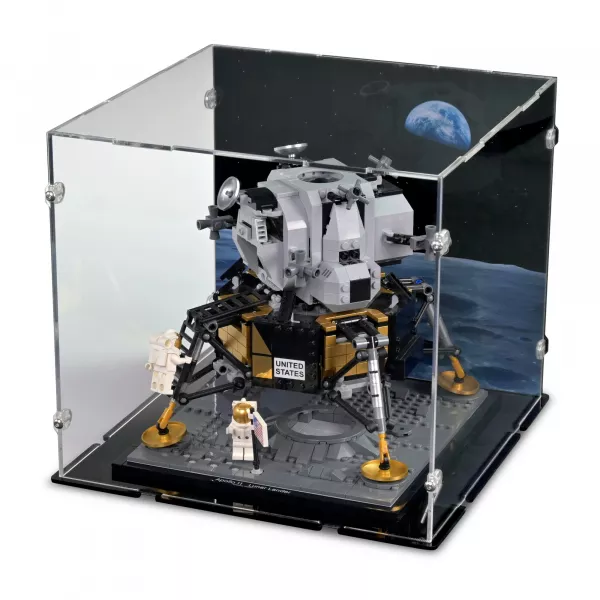 10266 Apollo 11 Lunar Lander Display Case Lego