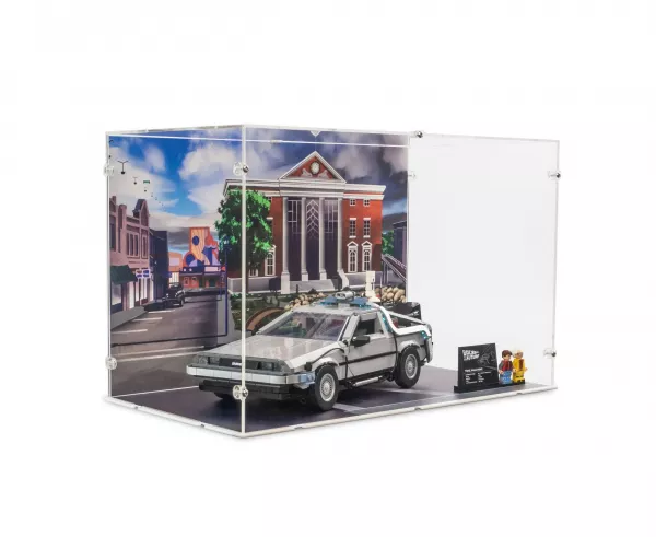 10300 DeLorean die Zeitmaschine aus Zurück in die Zukunft - Acryl Vitrine (groß)