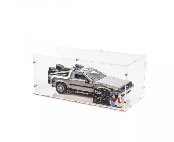 10300 DeLorean Back to the Future Time Machine (Small) Display Case