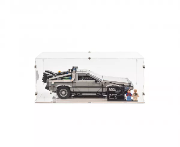 10300 DeLorean Back to the Future Time Machine (Small) Display Case