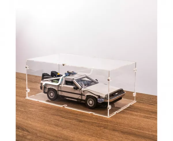 10300 DeLorean Back to the Future Time Machine (Small) Display Case