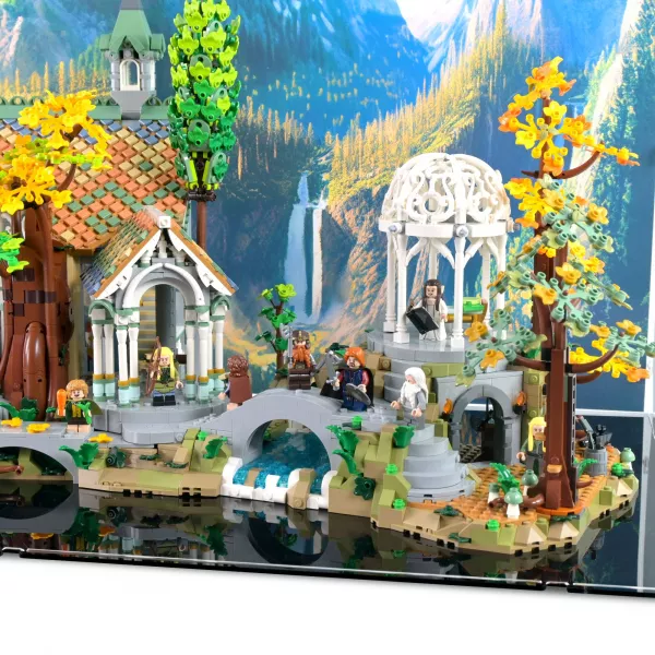 10316 Lord of the Rings Rivendell Display Case