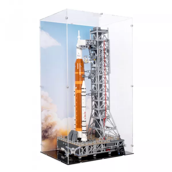 10341 NASA Artemis Startrampe - Acryl Vitrine Lego