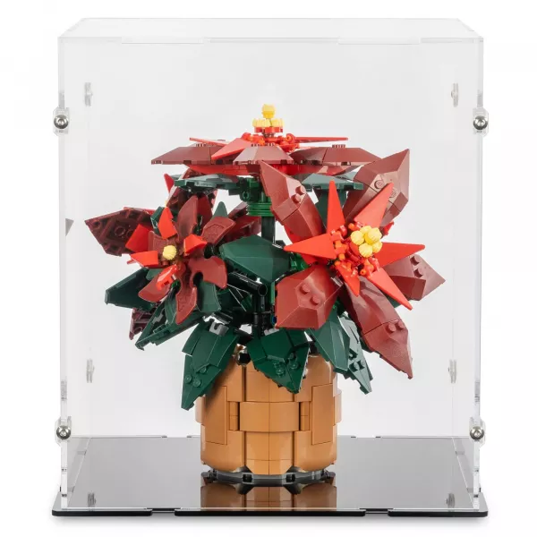 10370 Weihnachtsstern - Acryl Vitrine Lego
