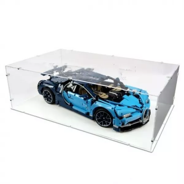 42083 Bugatti Chiron / 42096 Porsche 911 RSR - Acryl Vitrine Lego