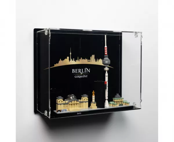 21027 Berlin Wall Mounted Display Case