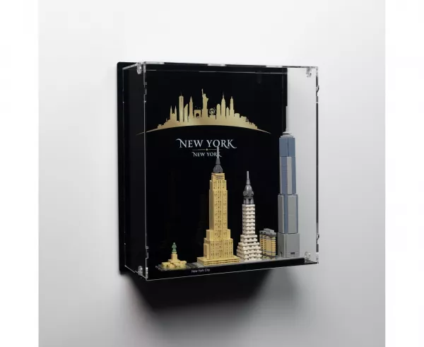 21028 New York City - Acryl Wand Vitrine