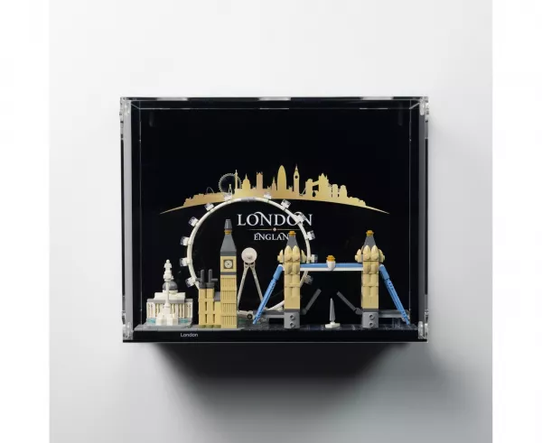 21034 London - Acryl Wand Vitrine