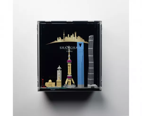 21039 Shanghai - Acryl Wand Vitrine
