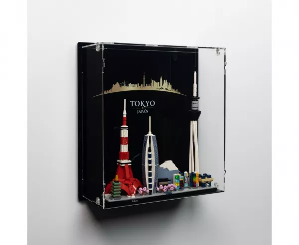 21051 Tokyo - Acryl Wand Vitrine