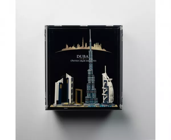 21052 Dubai - Acryl Wand Vitrine