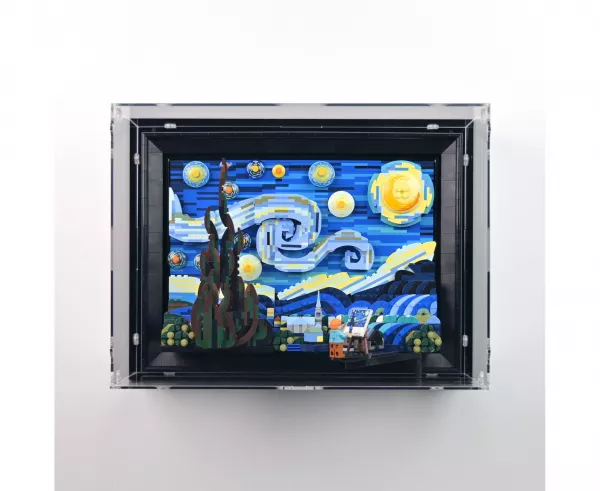21333 Vincent Van Gogh Wall Mounted Display Case