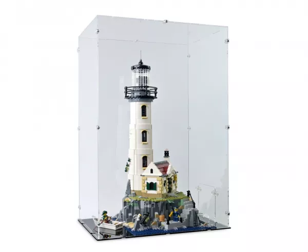 21335 Motorisierter Leuchtturm - Acryl Vitrine Lego