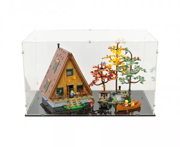 21338 A-Frame Cabin Display Case