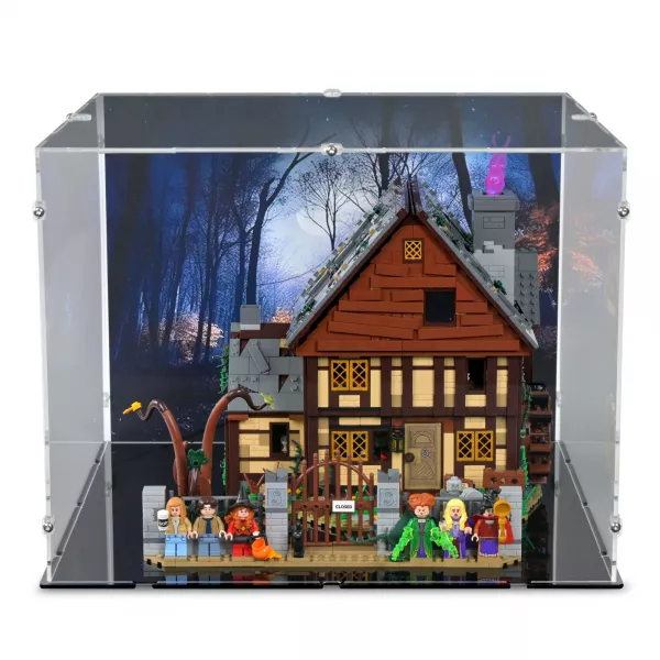 21341 Disney Hocus Pocus The Sanderson Sisters' Cottage Display Case