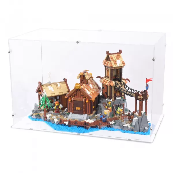 21343 Wikingerdorf - Acryl Vitrine