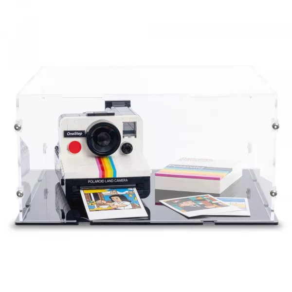 21345 Polaroid OneStep SX-70 Sofortbildkamera - Acryl Vitrine Lego