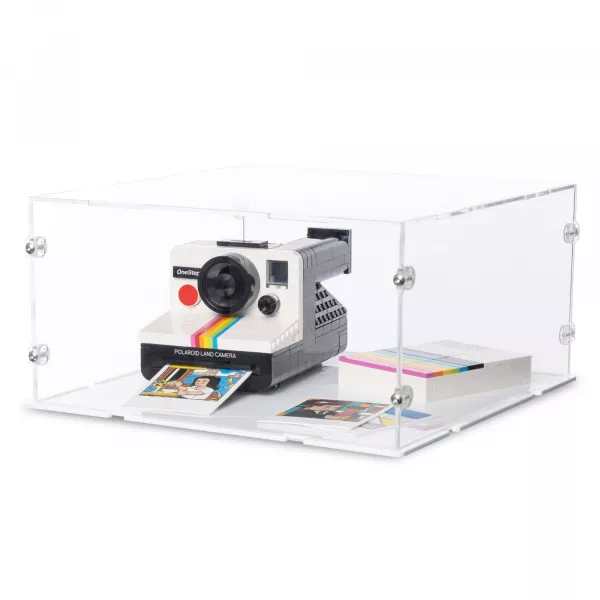 21345 Polaroid OneStep SX-70 Sofortbildkamera - Acryl Vitrine Lego