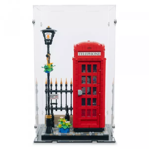 21347 Red London Telephone Box Display Case