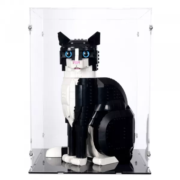 21349 Tuxedo Cat Display Case