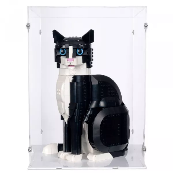 21349 Tuxedo Cat Display Case