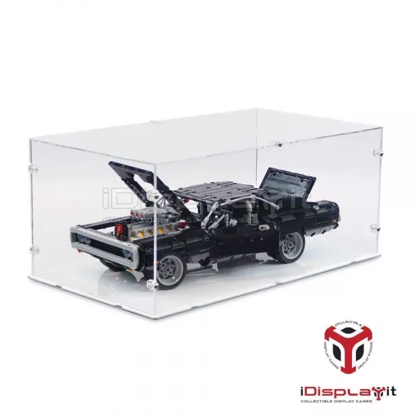 42111 Dom's Dodge Charger - Acryl Vitrine Lego