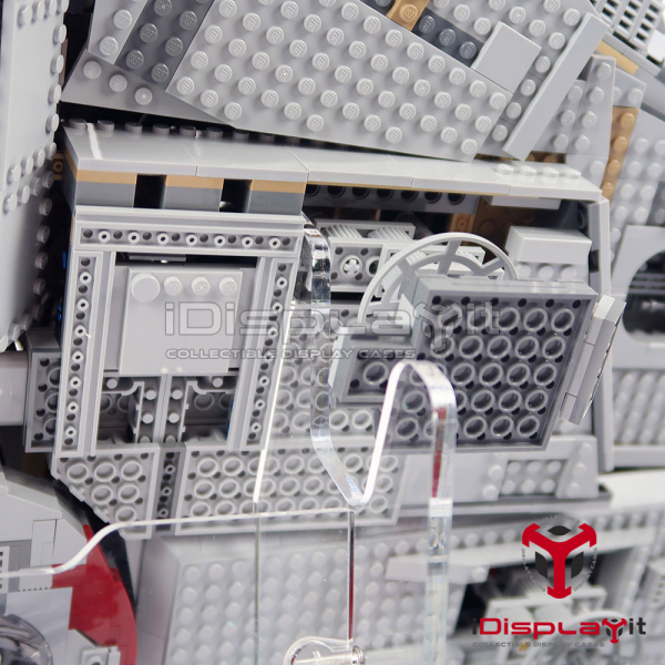 LEGO® 4x 11090 Clip Stangen-Halter rot-braun Steckverbinder 6080355 -NEU-
