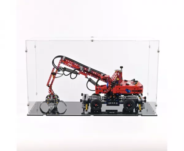 42144 Umschlagbagger - Acryl Vitrine Lego