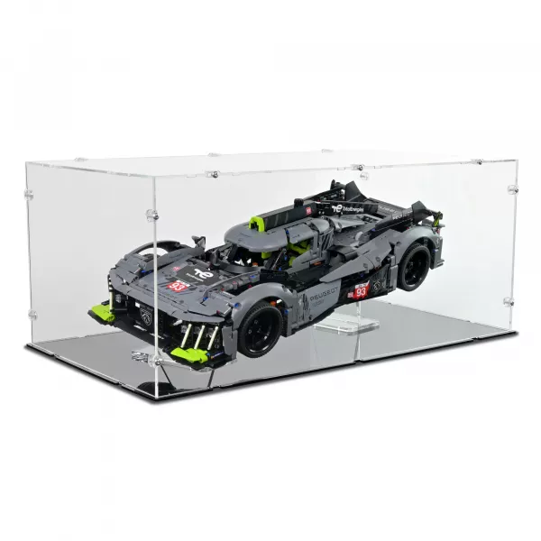 42156 Peugeot 9x8 24H Le Mans Hybrid Hypercar - Acryl Vitrine & Ständer