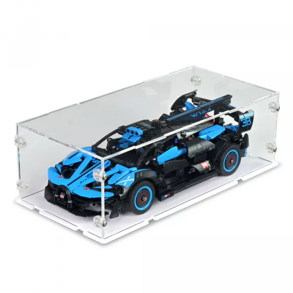42162 Bugatti Bolide Agile Blue Display Case