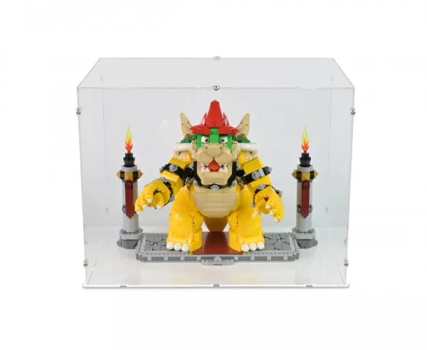 71411 Der mächtige Bowser - Acryl Vitrine Lego