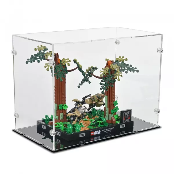 75353 Verfolgungsjagd auf Endor - Diorama - Acryl Vitrine Lego