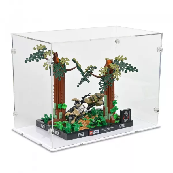 75353 Verfolgungsjagd auf Endor - Diorama - Acryl Vitrine Lego