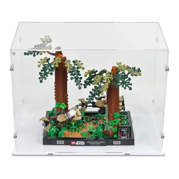 75353 Verfolgungsjagd auf Endor - Diorama - Acryl Vitrine Lego