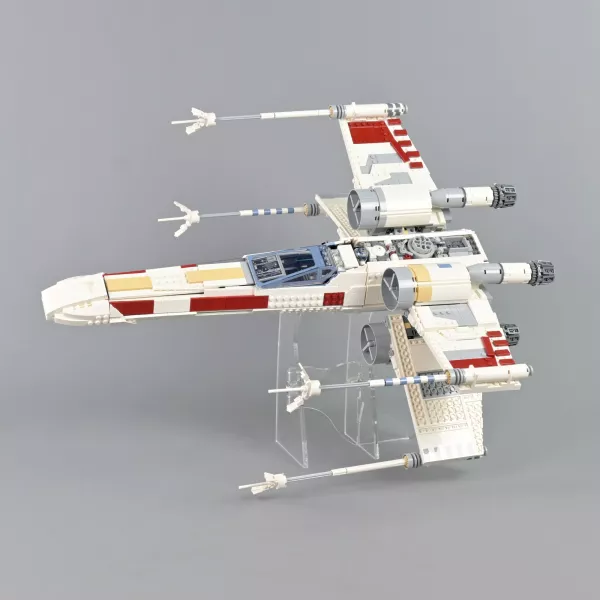 Angled Display Stand for LEGO 75355 UCS X-Wing Starfighter