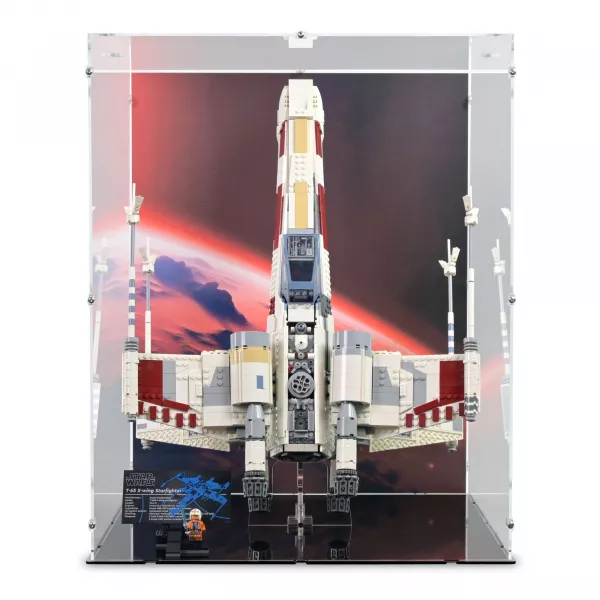 75355 UCS X-Wing Starfighter Vertical Display Case & Stand