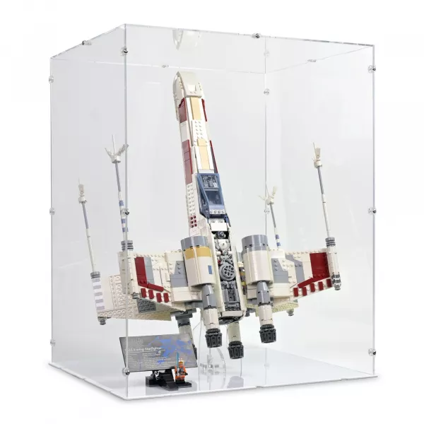 75355 X-Wing Starfighter Vertical & Stand - Acryl Vitrine Lego