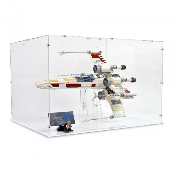 75355 X-Wing Starfighter Horizontal & Stand - Acryl Vitrine Lego
