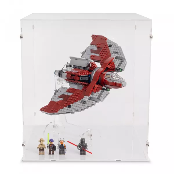 75362 Ahsoka Tano's T-6 Jedi Shuttle Display Case & Stand