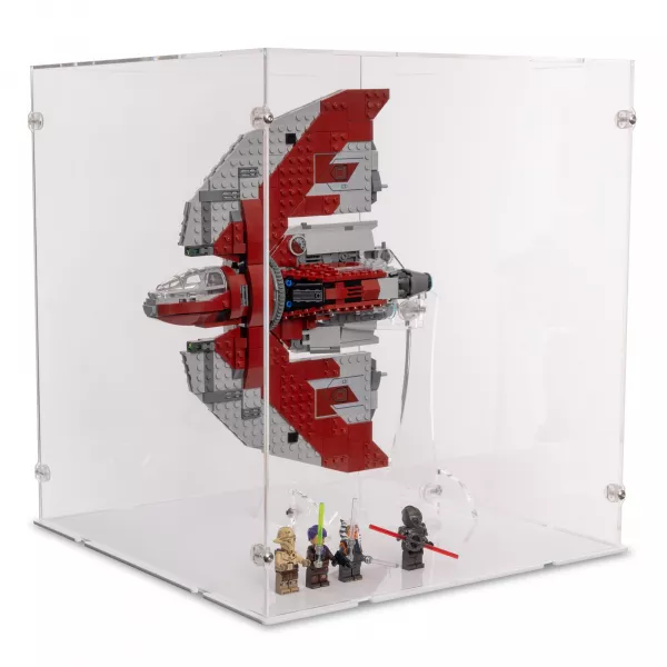 75362 Ahsoka Tano's T-6 Jedi Shuttle Display Case & Stand