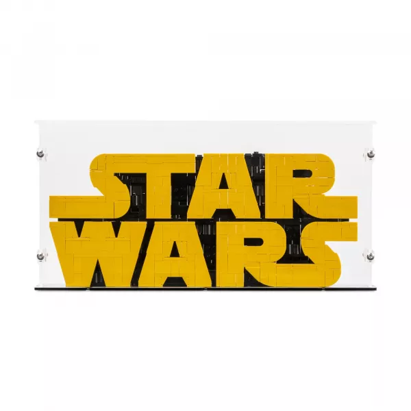75407 Brick-Built Star Wars Logo - Display Case
